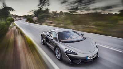 The McLaren 570S is the launch model for the Sport Series. Courtesy of McLaren Automotive