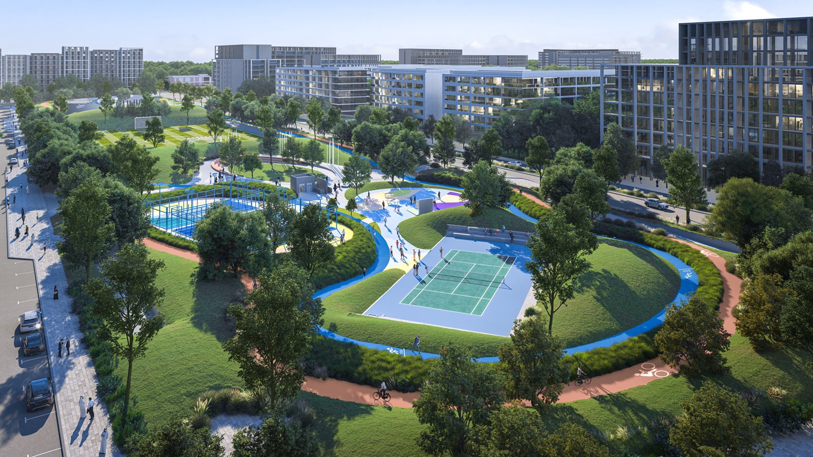 The transaction is Aldar’s first real estate investment in the emirate and expands its develop-to-hold pipeline to Dh21 billion. Photo: Aldar