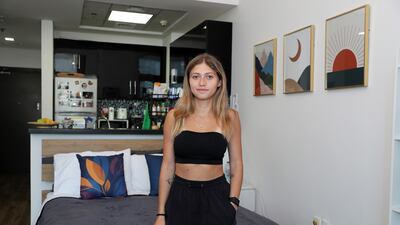 Ms Sabbah has lived here for two and a half years