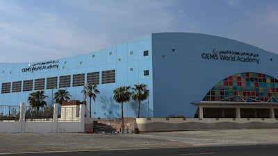 The Gems World Academy in Dubai. Gems Education is offering discounts and “value pricing” for families of students enrolled at its schools through its business partners. Satish Kumar / The National