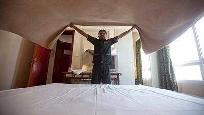 Hotels in Abu Dhabi have seen record numbers of GCC visitors in July. Jeff Topping/The National