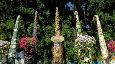 There are more than 150 million flowers in bloom at the attraction.