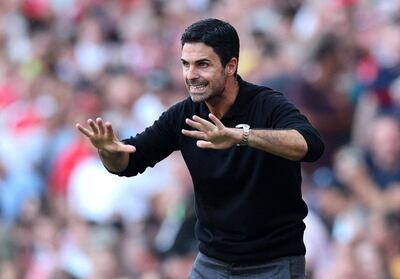 Arsenal manager Mikel Arteta said he relishes the 'special' atmosphere of north London derbies. Reuters