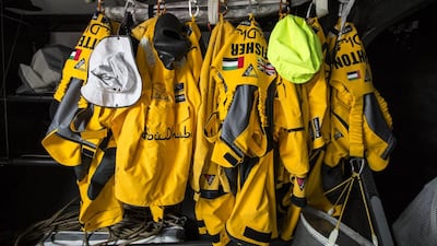 A photographic tour of Azzam, Abu Dhabi Ocean Racing's boat for the 2014/15 Volvo Ocean Race.