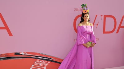 US model Veronica Webb arrives for the 2019 CFDA fashion awards at the Brooklyn Museum in New York City on June 3, 2019. AFP