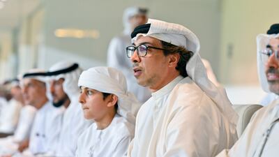 Sheikh Mansour, who is also chairman of Al Jazira, congratulated the two teams on the impressive match.