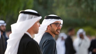 Sheikh Abdullah bin Zayed, Deputy Prime Minister and Minister of Foreign Affairs, has stressed the importance of international co-operation to help 'eradicate the roots of terrorism'. Photo: UAE Presidential Court
