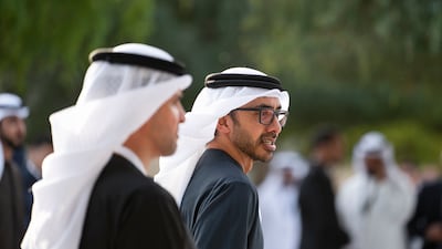 Sheikh Abdullah bin Zayed, UAE Deputy Prime Minister and Minister of Foreign Affairs. Abdulla Al Bedwawi / UAE Presidential Court