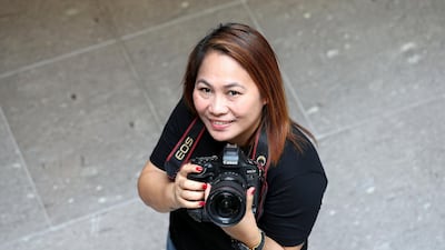 Brendalle Belaza discovered her talents as a photographer through NYUAD workshops. Chris Whiteoak / The National