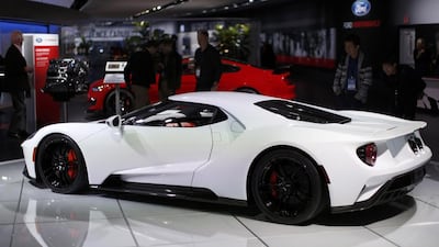 A Ford GT at the North American International Auto Show in Detroit. Gary Cameron / Reuters