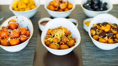 Varieties of leqemat. Courtesy Seven Sands