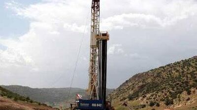 Gulf Keystone, a minor oil explorer, said high quality light crude oil flowed from its Shaikan-1 well.