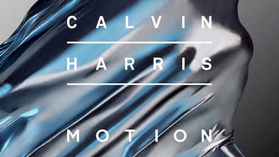 Motion album cover by Calvin Harris.
