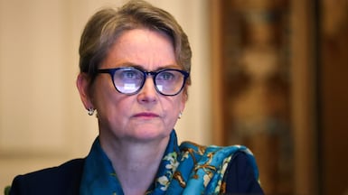 UK Foreign Secretary Yvette Cooper will warn that the world must pursue guardrails for AI development. EPA