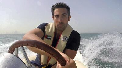 Paris Norriss hosts the web series 'Guy in Dubai'. The adventure programme has him taking on thrilling new challenges across Dubai and northern Emirates. Courtesy: Guy in Dubai