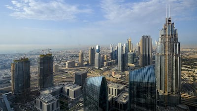 Another view three-bedroom apartment in the Burj Khalifa. Courtesy Better Homes