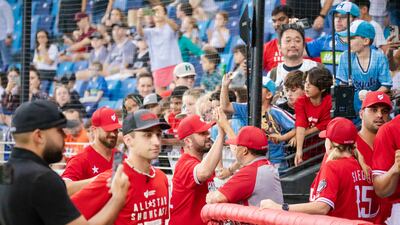 There was a lot of enthusiasm for the opening night of Baseball United’s All-Star Showcase in Dubai