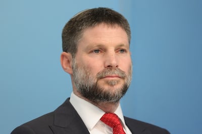 Israeli Finance Minister Bezalel Smotrich has called Hamas an 'asset' for Israel. EPA