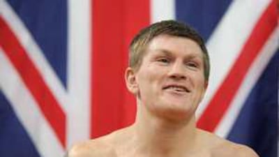Ricky Hatton trains in Las Vegas for his fight against Manny Pacquiao, of the Philippines,for the world junior welterweight title a week today and is looking forward to proving he has too much weight and strength for a boxer who many consider to be the best pound-for-pound fighter in the world today.