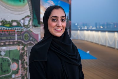 Amal Alshehhi, head of the beaches and waterways development section at Dubai Municipality. Ahmed Ramzan / The National
