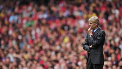 Arsene Wenger has warned his side not to see Southampton's place near the top of the Premier League table as a fluke. Glyn Kirk / AFP