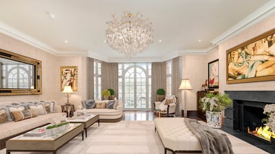 The Park Street first-floor reception room