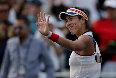World No 2 Garbine Muguruza. Michael Noble Jr / AP Photo