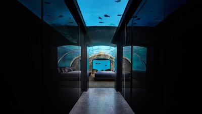 A pretty impressive walk through to the bedroom. Justin Nicholas