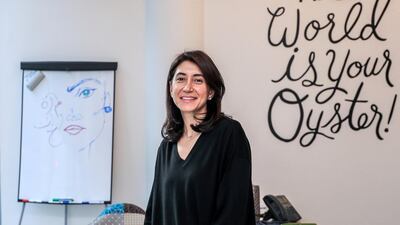 Nour Al Hassan, founder of Ureed, the region's first editorial marketplace. Victor Besa /The National