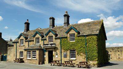 Pub of the Year finalist - The Devonshire Arms at Pilsley, Derbyshire.