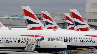 British Airways has removed hundreds of journeys from its schedule this summer. AP