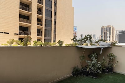 The apartment features two balconies.
Antonie Robertson / The National