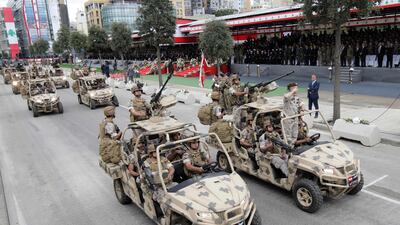 Britain has reaffirmed its support for Lebanon's Armed Forces. Anwar Amro/ AFP Photo