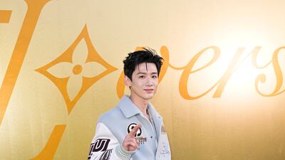 Chinese actor Bai Jingting. Getty Images