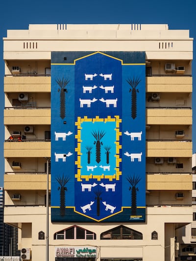 Mohammed Al Hawajri's Peace with a Blue Horizon in Abu Dhabi. Photo: DCT – Abu Dhabi