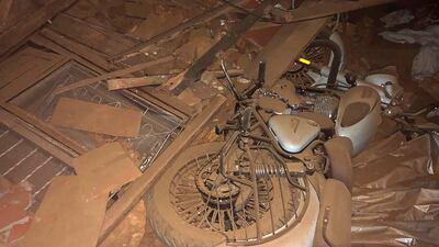 The quake was measured by the US Geological Survey as having originated at 18km deep. AFP