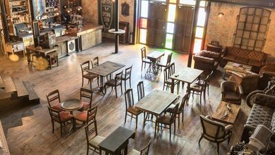 The indoor area of the cafe. Antonie Robertson / The National.