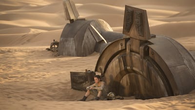 Star Wars: Episode VII - The Force Awakens. Alamy