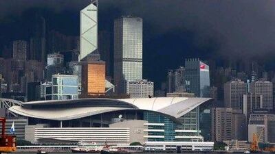 Hong Kong Convention and Exhibition Centre is seen in the business district in Hong Kong which now has the most expensive office space in the world. EPA/YM YIK