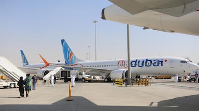A flydubai flight was delayed by almost 12 hours after its pilot failed an alcohol test. Natalie Naccache / Bloomberg