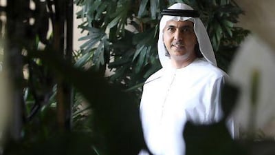 Emirati Saleh Al Shunnar is among the two filmmakers from the UAE to reach the final of the annual Arab Film Studio competition. The top prize is Dh50,000 filmfund. Pawan Singh / The National