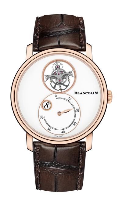 Blancpain Villeret Tourbillon Volant Heure Sautante Minute Rétrograde