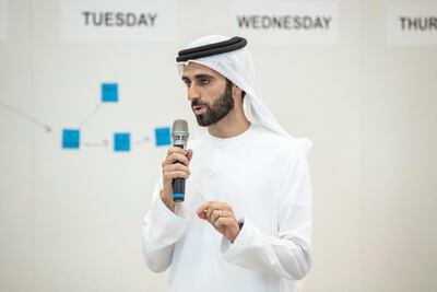 Faisal Al Hammadi, chief executive of Yacob Intelligent Health, a system that encourages healthy eating at schools: Antonie Robertson / The National