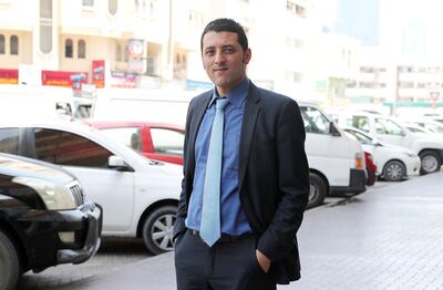 Rizik Al Shalabi secured a Dh20,000 reduction for his apartment in Abu Dhabi. Pawan Singh / The National