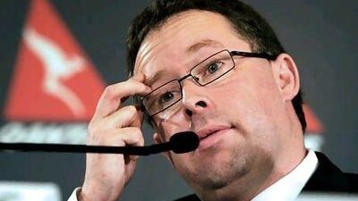 Alan Joyce, the chief executive of the Australian carrier Qantas. AFP