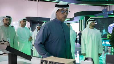 Sheikh Mansour tours Idex