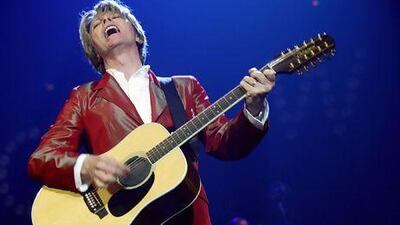 David Bowie scored his first number one album in 20 years with The Next Day. AFP Photo