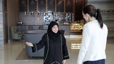 The Radisson Blu Hotel, Dubai Waterfront, has banned its staff from calling guests by formal greetings and terms such as Mr and Mrs. Pawan Singh / The National