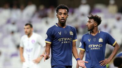 Mukhtar Ali of Al Nassr. Chris Whiteoak / The National