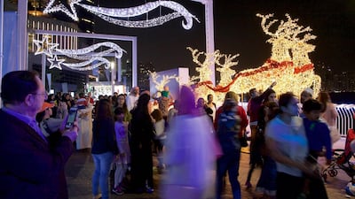 Visit the Winter Wonderland at Al Maryah Island.